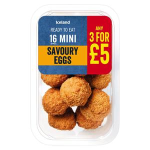 Iceland Mini Savoury Eggs 216g