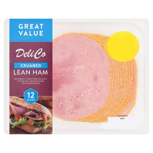 Deli Co Crumbed Lean Ham 12 Slices 230g