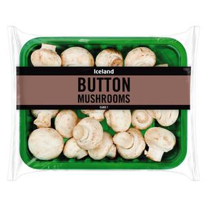 Iceland Button Mushrooms 125g