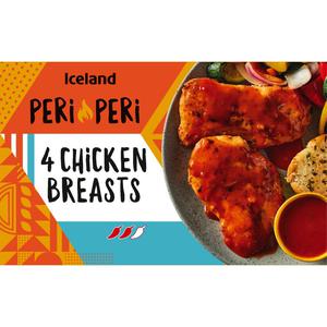 Iceland Peri Peri 4 Chicken Breasts 400g