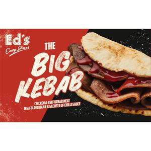 Ed's Diner Eds Easy Diner The Big Kebab 195g