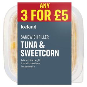 Iceland Tuna & Sweetcorn Sandwich Filler 250g