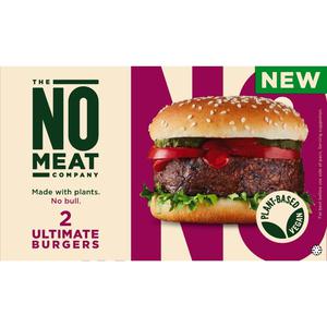 The No Meat Company No Meat 2 Ultimate Burgers 226g