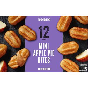 Iceland 12 (APPROX.) Mini Apple Pie Bites 170g