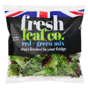 Fresh Leaf Co. Red + Green Baby Leaf Salad 70g