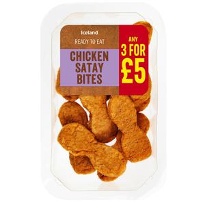 Iceland Chicken Satay Bites 120g