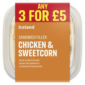 Iceland Chicken & Sweetcorn Sandwich Filler 250g