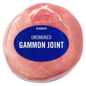 Iceland Unsmoked Gammon Joint 950g