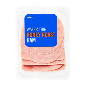 Iceland Wafer Thin Honey Roast Ham 130g