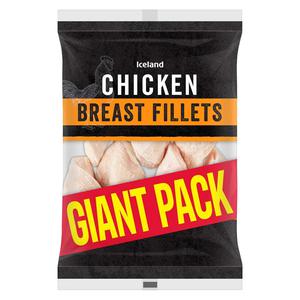 Iceland Chicken Breast Fillets 3kg