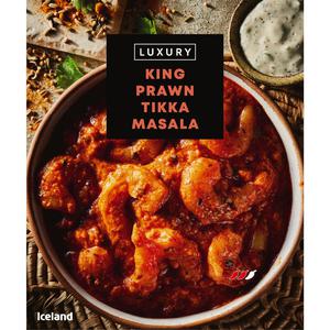 Iceland Luxury King Prawn Tikka Masala 400g