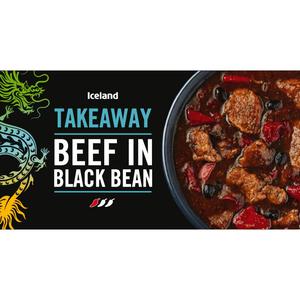 Iceland Takeaway Iceland Beef In Black Bean 375g