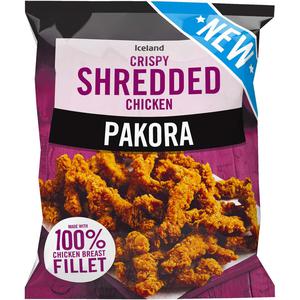 Iceland Pakora Crispy Shredded Chicken 450g