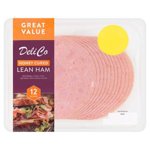 Deli Co Honey Cured Lean Ham 12 Slices 230g