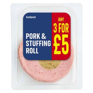 Iceland Pork & Stuffing Roll 150g