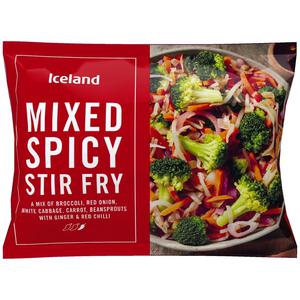 Iceland Mixed Spicy Stir Fry 500g