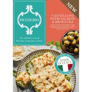 Piccolino Cannelloni With Salmon and Broccoli 450g