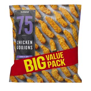 Iceland 75 (approx.) Chicken Goujons 1.2kg