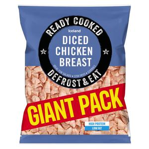 Iceland Diced Chicken Breast 1.8kg