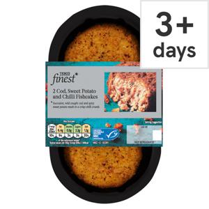 Tesco Finest 2 Cod Sweet Potato & Chilli Fishcakes 290G