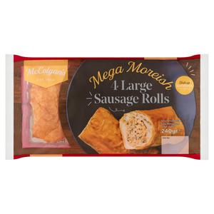 McColgan's 4 Large Sausage Rolls 240g