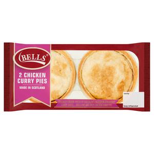 Bells 2 Chicken Curry Pies