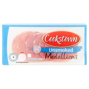 Cookstown Unsmoked Medallions 140g