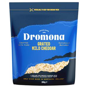 Dromona Grated Mild Cheddar 200g