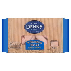 Henry Denny & Sons 36 Pork Sausages Cocktail 454g