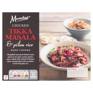 Mumtaz Chicken Tikka Masala & Pilau Rice 400g