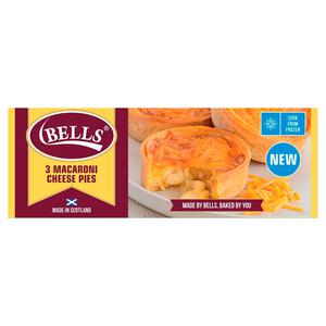 Bells 3 Macaroni Cheese Pies