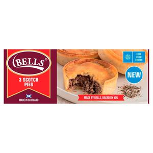 Bells 3 Scotch Pies