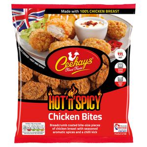 Ceekays Finest Foods Hot'n'Spicy Chicken Bites 500g