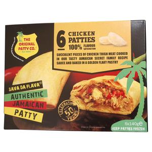 The Original Patty Co. Chicken Patties 6 x 140g