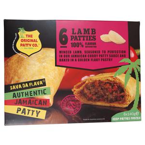 The Original Patty Co. Lamb Patties 6 x 140g