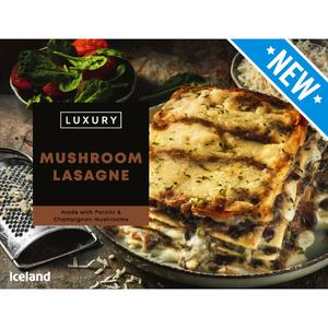 Iceland Luxury Mushroom Lasagne 400g