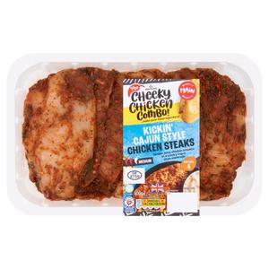 Morrisons Cajun Chicken Steaks Cheeky Chicken Meal Deal