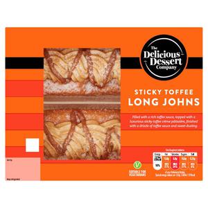 The Delicious Dessert Company Sticky Toffee Long John