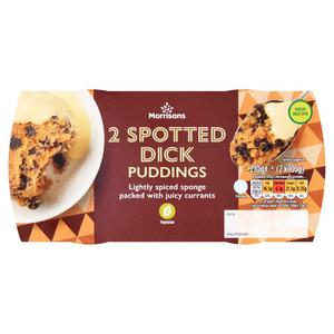 Morrisons Spotted Dick Pudding