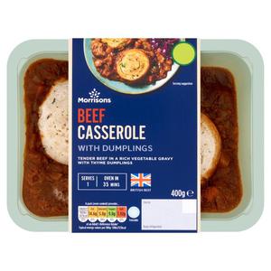 Morrisons Beef Casserole & Dumplings