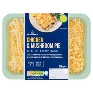 Morrisons Chicken & Mushroom Cumberland Pie