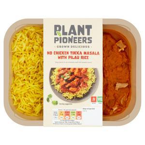 Plant Pioneers Vegan Tikka Masala & Pilau Rice 400g