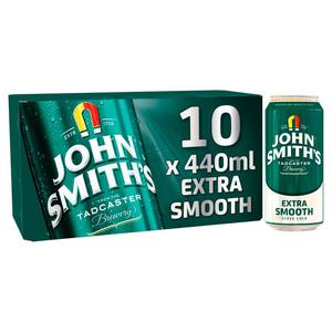 John Smith's Extra Smooth Ale Beer Cans