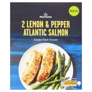 Morrisons Lemon & Pepper Salmon Portions