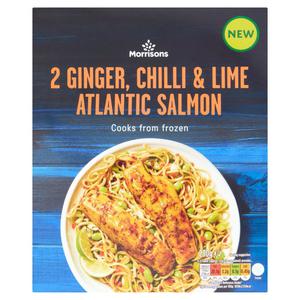 Morrisons Ginger Chilli & Lime Salmon Portions