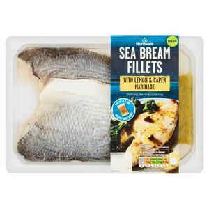 Morrisons Seabream Fillets With Lemon And Caper Mariande