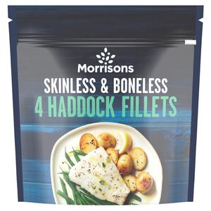 Morrisons 4 Haddock Fillets