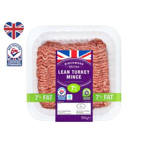 Birchwood British Lean Turkey Mince 7%