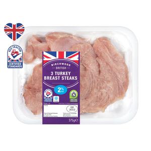 Birchwood British Turkey Breast Steaks