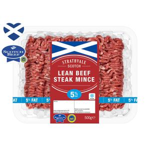 Strathvale Scotch Beef Lean Steak Mince